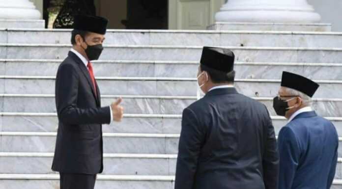 Prabowo Unggah Foto Bersama Presiden dan Wapres, Pengamat: Artinya Prabowo Adalah Penerus Ma’ruf