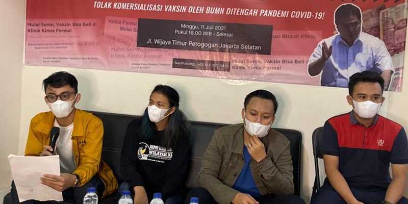 BEM Nusantara: Komersialisasi Vaksin Tak Berperikemanusiaan, Jokowi Harus Tegur Erick Thohir