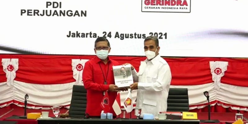 Jajaki Koalisi Pilpres 2024, Pertemuan PDIP dan Gerindra Mengarah Perjanjian Batutulis Jilid II