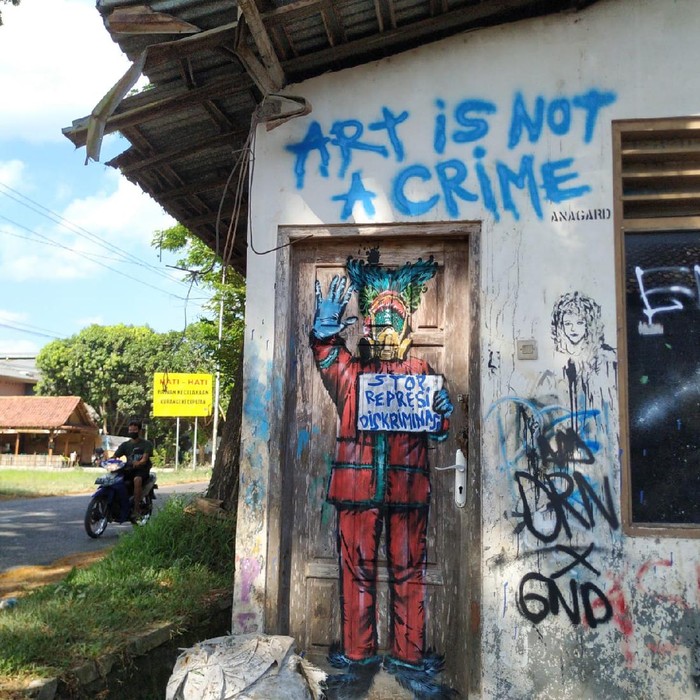 'Seni Bukan Kriminal, Setop Represi dan Diskriminasi'