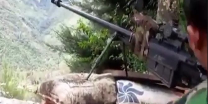 Aksi Sniper TNI Tembak KKB Papua dari Atas Gunung, Sekali Dor Langsung Kena