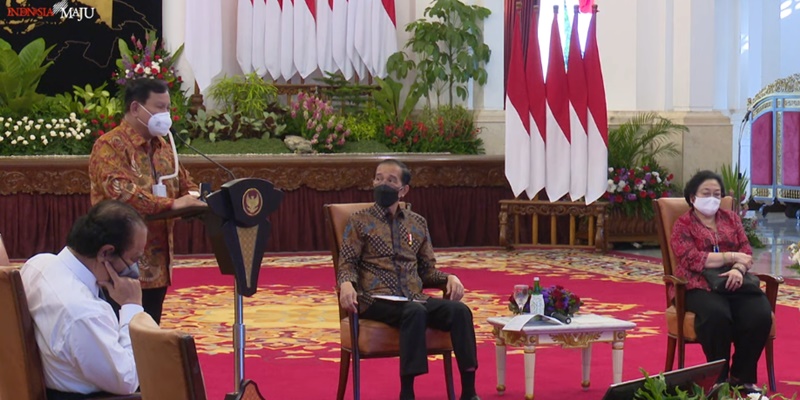 Pesan Prabowo ke Jokowi: Kita Sudah di Jalan Benar, Jangan Hiraukan Suara yang Perkeruh Keadaan