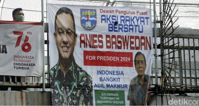 Beredar Spanduk Bertuliskan Anies Baswedan For Presiden 2024, Begini Tanggapan Wagub DKI Jakarta
