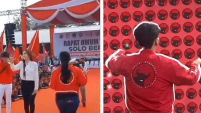 Viral Pria Parodikan Aksi Puan Maharani Joget saat Kampanye, 'Kepakkan Sayapmu'