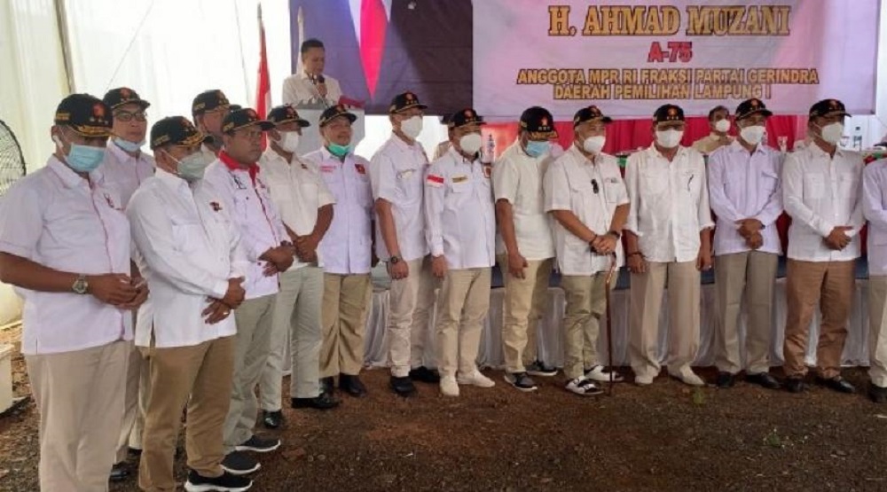 Gerindra Lampung Deklarasikan Probowo Jadi Capres 2024