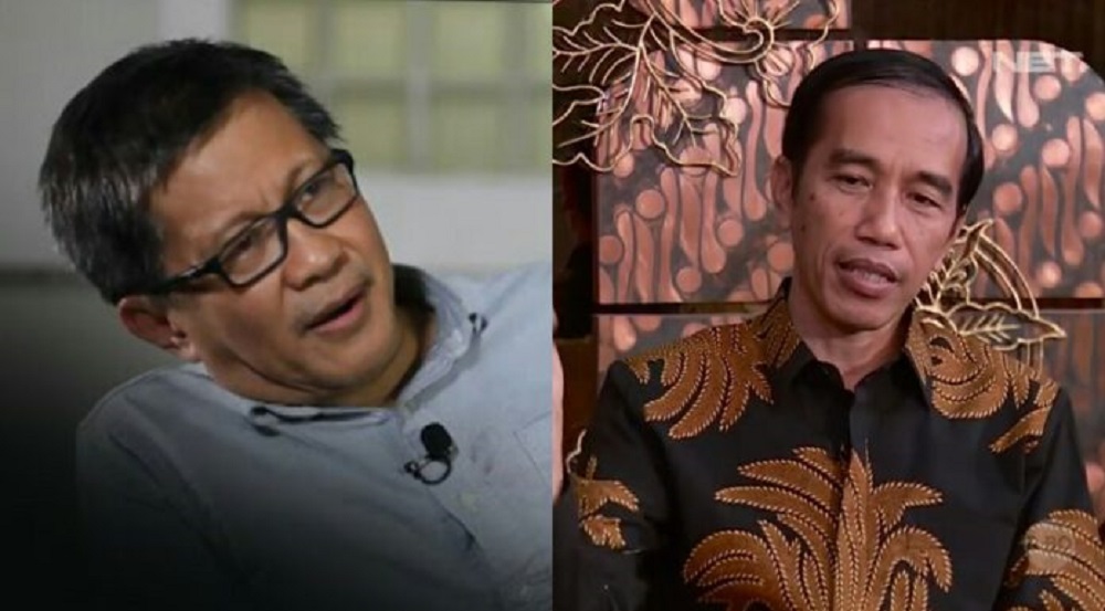 Rocky Gerung: Legitimasi Jokowi sudah Turun, Sampai-Sampai Tukang Jagung Tak Mau Dengar Perkataannya