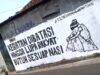 Mural ‘Rakyat Butuh Sesuap Nasi' diganti 'Lindungi Anda dan Keluarga dari COVID'