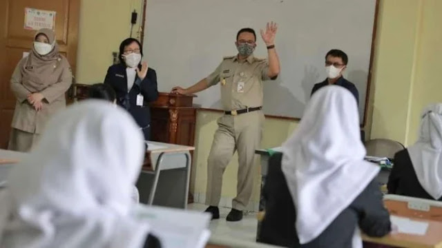 Anies: Selama 10 Hari PTM di Sekolah Jakarta Tak Ada Penularan