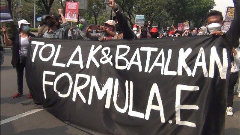 Aktivis Jakarta: Demonstran Penolak Formula E dari Kalangan Pengangguran & Bayaran