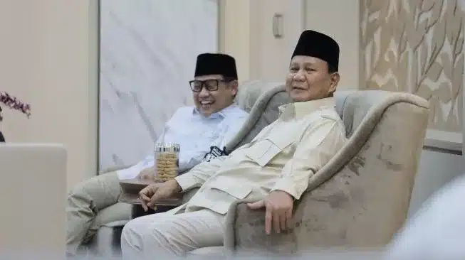 Suara Capres Prabowo Subianto disebut bakal gembos di Jatim setelah ditinggal Ketua Umum Partai Kebangkitan Bangsa (PKB) Muhaimin Iskandar atau Cak Imin. (Dok. Tim Gerindra)